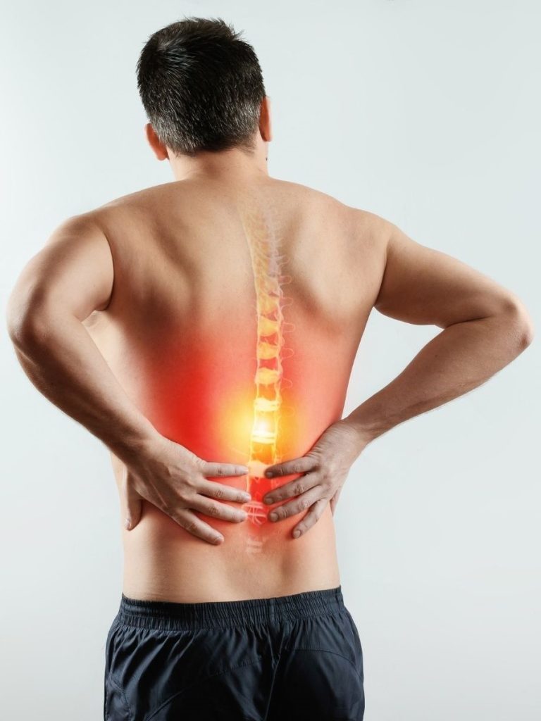Mens back pain